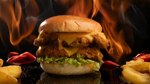 Rekomendasi Burger Ayam di Burger Bangor, Ada Double Pitik Fire